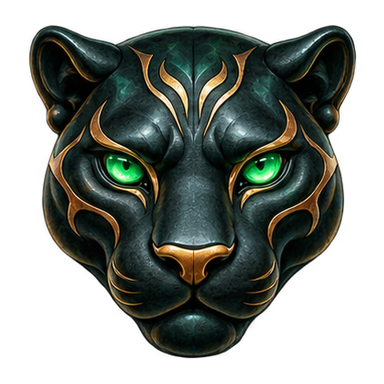 Jade Panther themed reel symbol