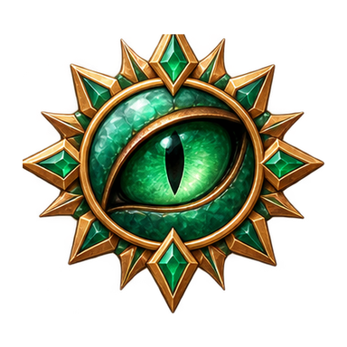 Jade Panther themed reel symbol